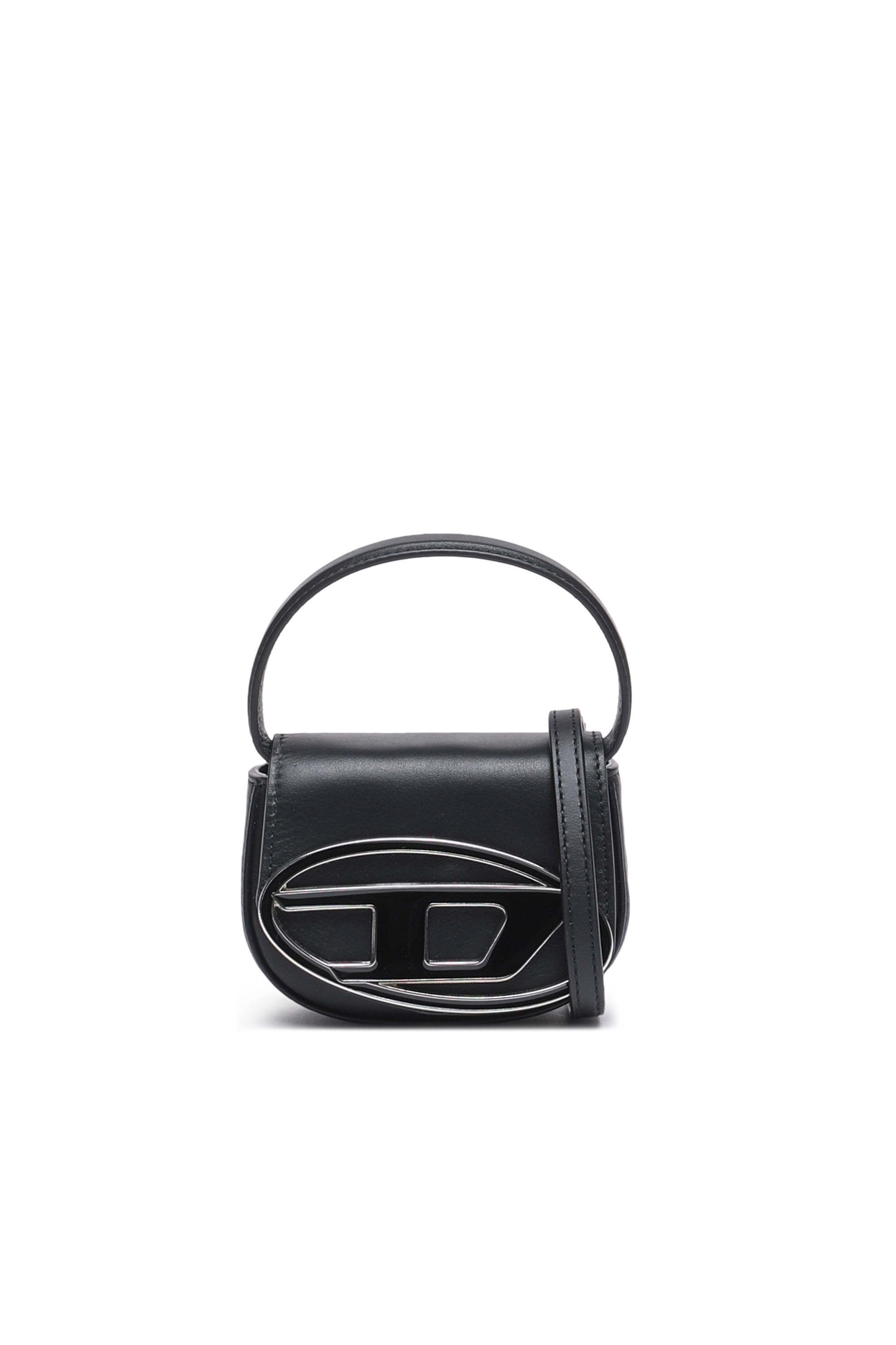 Diesel - 1DR XS, Woman's 1DR XS-Iconic mini bag with D logo plaque in Black - 5