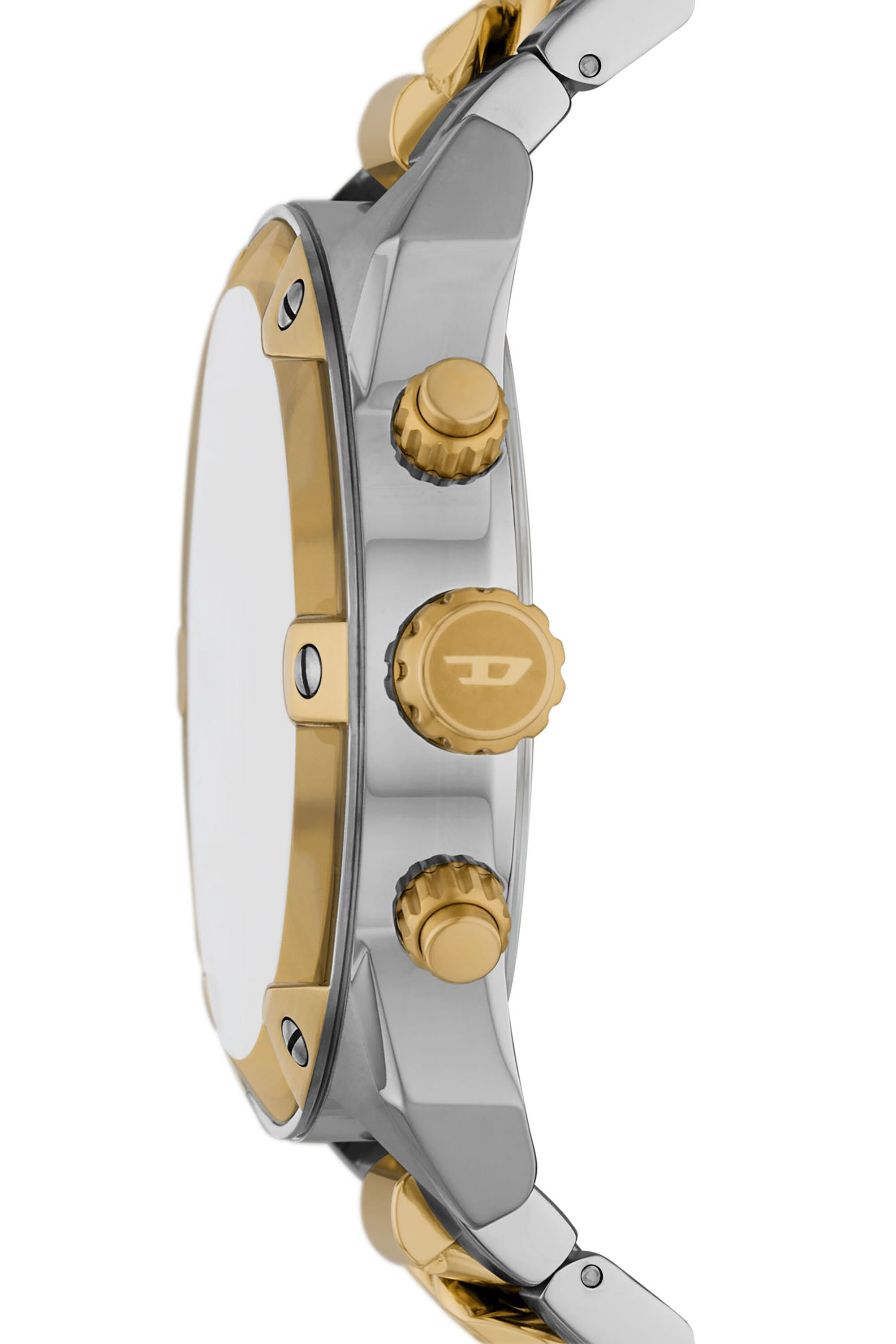 Diesel - DZ4629, Man's Spiked Stainless Steel Watch in Silver - 3