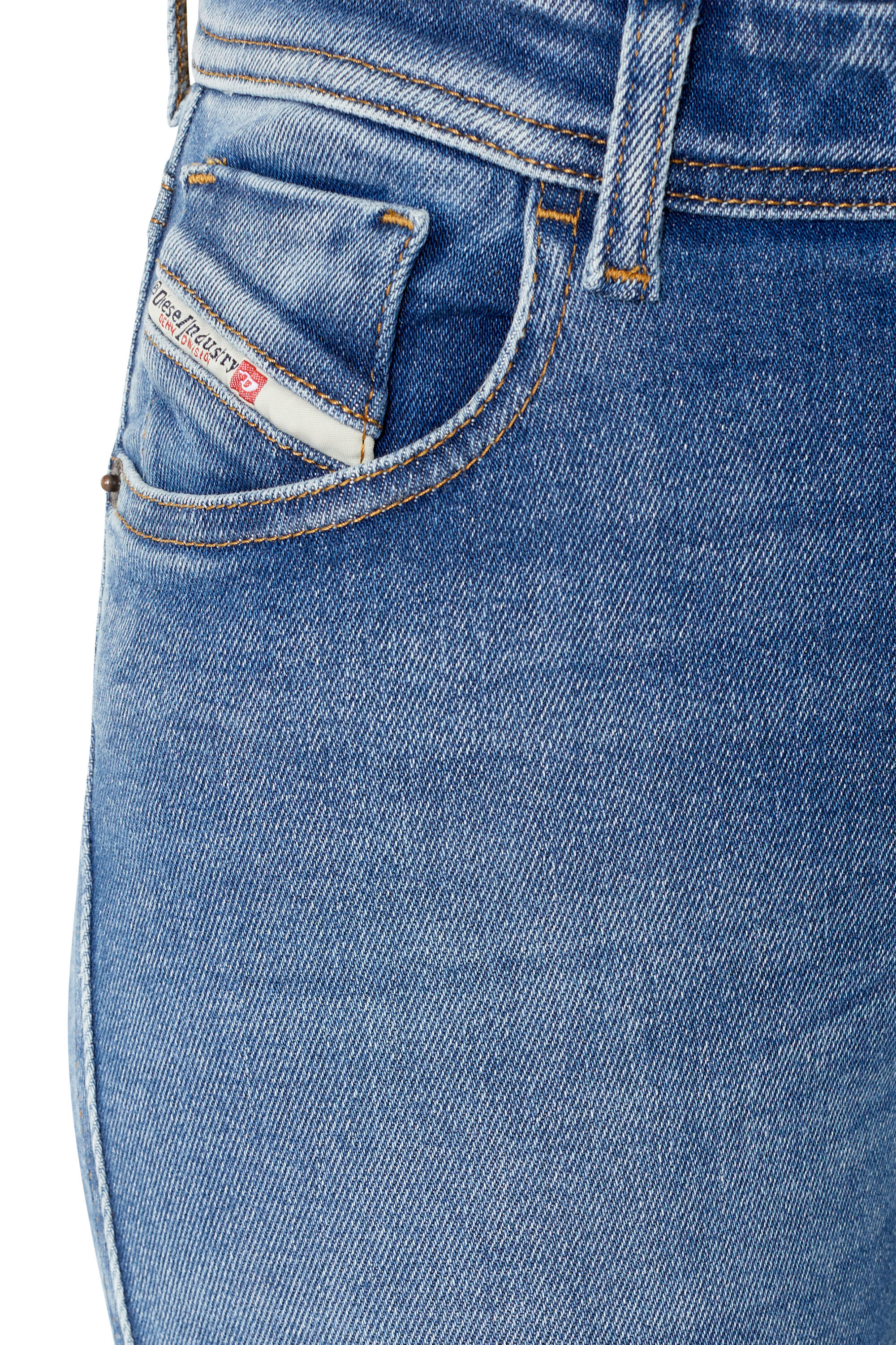 Diesel - Woman's Skinny Jeans 2017 Slandy 09D62, Medium blue - 6