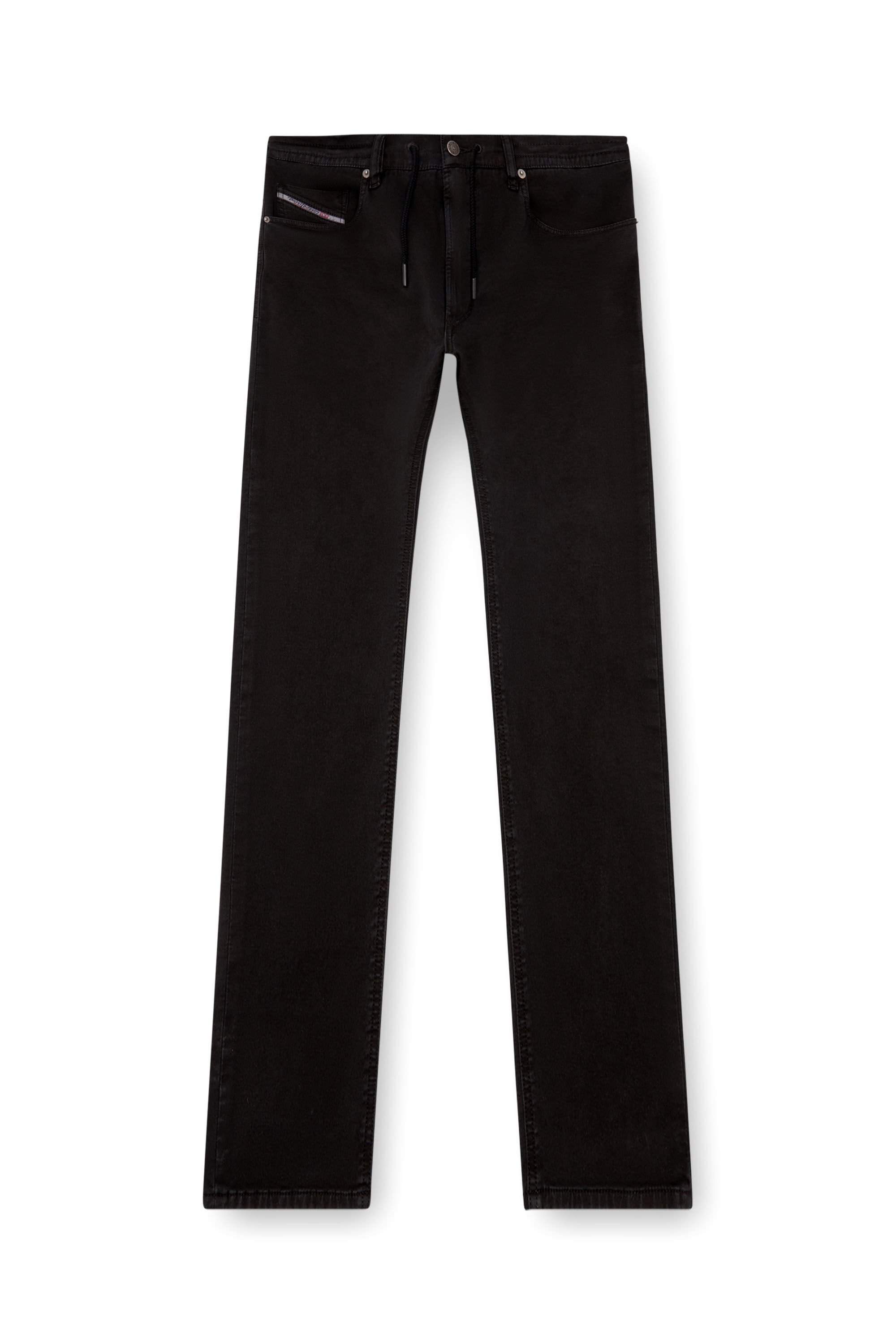 Diesel - Man's Regular 2030 D-Krooley Joggjeans® 068NH, Black/Dark grey - 2