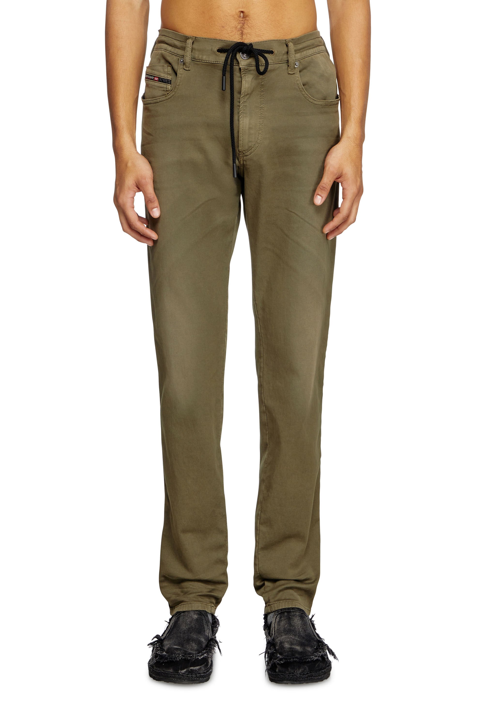 Diesel - Man's Slim 2060 D-Strukt Joggjeans® 0670M, Green - 3