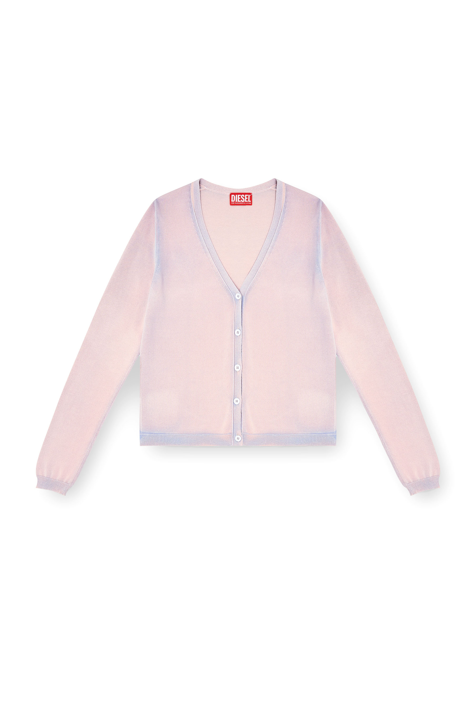Diesel - M-VITTA, Woman's Dégradé cardigan in Pink - 3