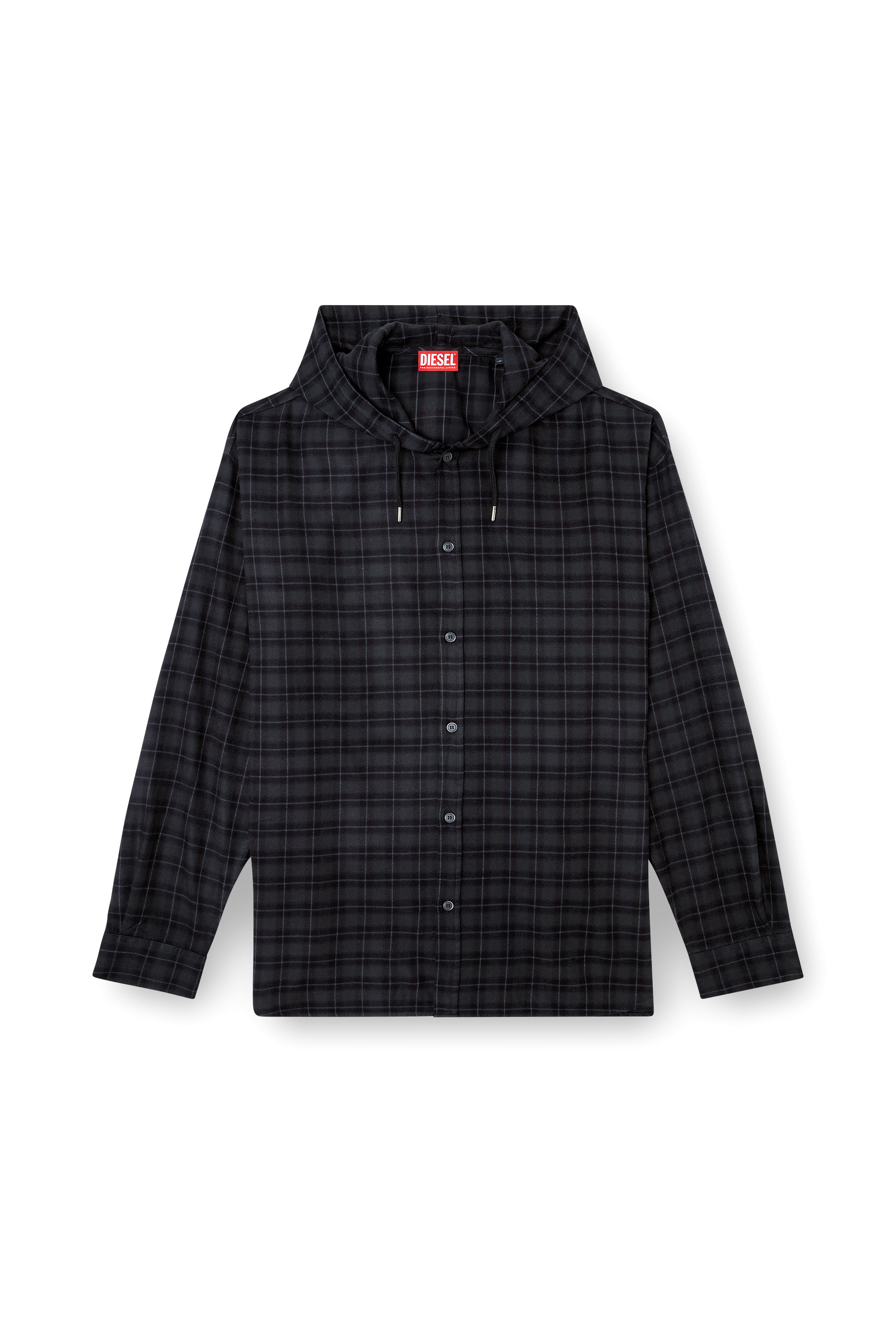 S-DEWNY-HOOD-B, Black